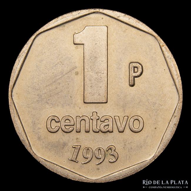 Argentina. Ensayo. 1 Centavo 1993 ... 