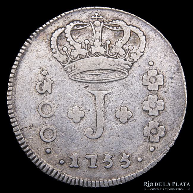 Brasil. José I. 300 Reis 1755 R. ... 