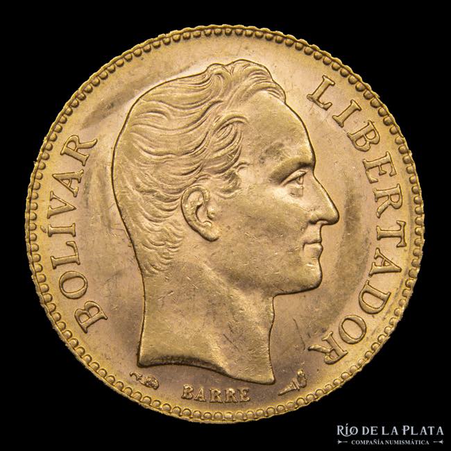 Venezuela. 20 Bolivares 1905. Oro ... 