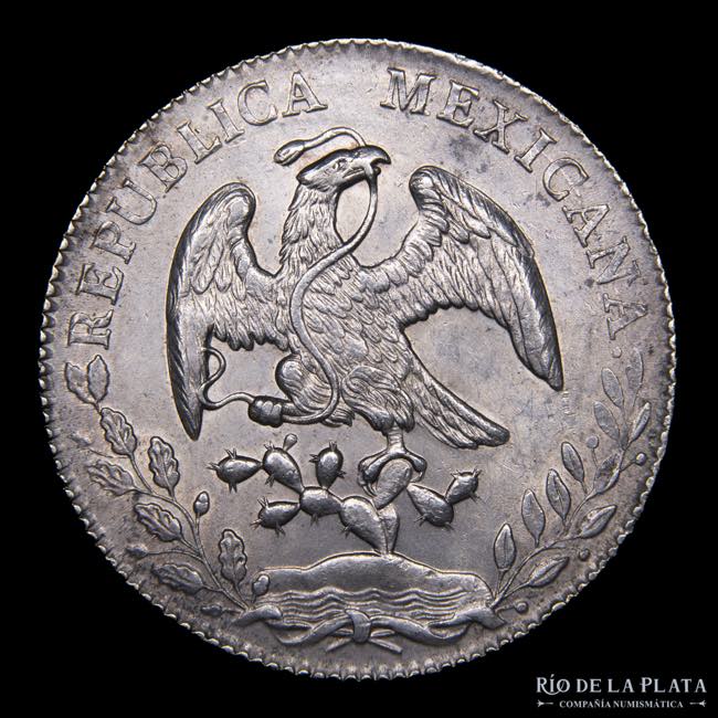 México. República. 8 Reales 1884 ... 