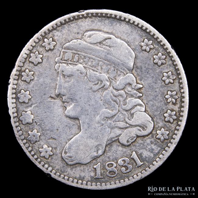 USA. 5 Cents 1831. Cupped Bust. ... 