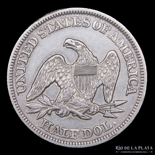 USA. Half Dollar 1856. Seated ... 