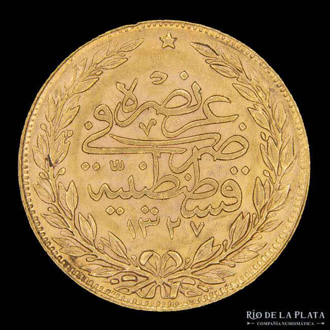 Otomanos. Mehmed V (1909-1918) 100 ... 