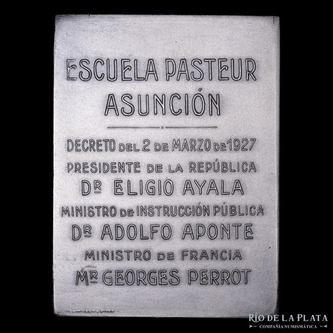 Paraguay. 1922. Escuela Pasteur, ... 