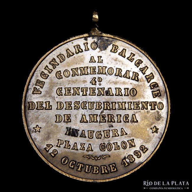 Argentina. 1892. Balcarce a ... 