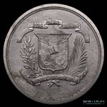 República Dominicana. 1 Peso 1979. Cu-Ni, ... 