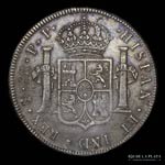 Potosí, Carlos IV. 8 Reales 1799 PP. (Tipo ... 