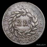 Argentina, Buenos Aires. 2 Reales 1860. ... 