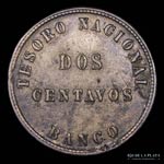 Argentina, Confederación. 2 Centavos 1854. ... 