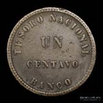 Argentina, Confederación. 1 Centavo 1854. ... 