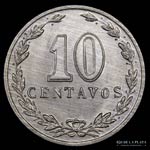 Argentina. 10 Centavos 1910. Buenos Aires ... 