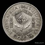 Sudáfrica. Jorge VI. 6 Pence 1941. AG.800, ... 