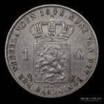 Holanda. 1 Gulden 1848. ... 