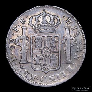Potosí. Carlos III (1759-1789) 4 Reales ... 