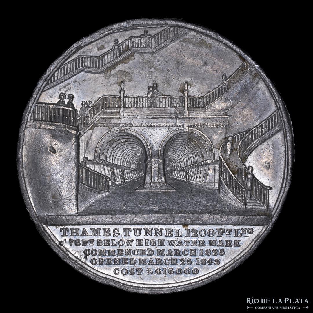 Gran Bretaña. 1843. Thamesis Tunnel ... 