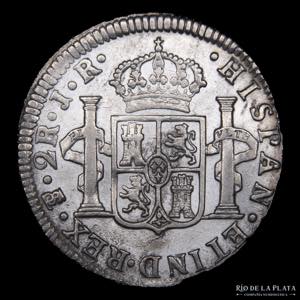 Potosí. Carlos III (1759-1788) 2 Reales ... 