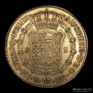 Potosí. Carlos IV (1788-1808) 8 Escudos ... 