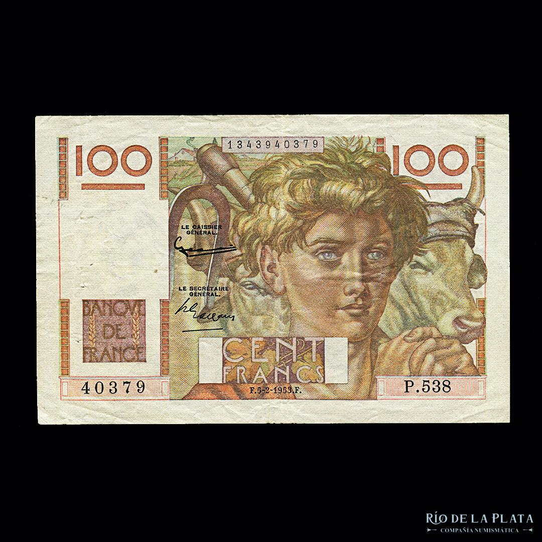 Francia. 100 Francs ... 