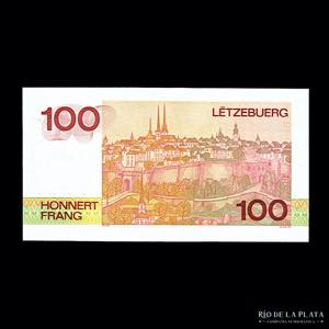 Luxemburgo. 100 Francs ND1993. Pick 58b (UNC)