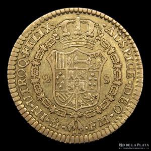 México. Carlos IV (1788-1808) 2 Escudos ... 