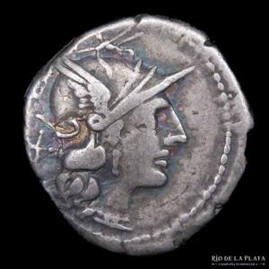 Roman Republic. Atilius Saranus 155BC, AR ... 
