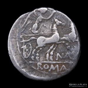 Roman Republic. Pinarius Nata 149BC. AR ... 