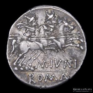 Roman Republic. M. Junius Silanus 145BC. AR ... 