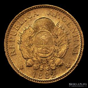 Argentina. 5 Pesos 1882 ... 