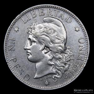 Argentina. 1 Peso 1882 Patacón. Buenos ... 
