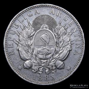 Argentina. 1 Peso 1883 ... 
