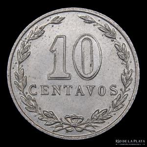Argentina. 10 Centavos 1899. Cu-Ni; 19mm; ... 