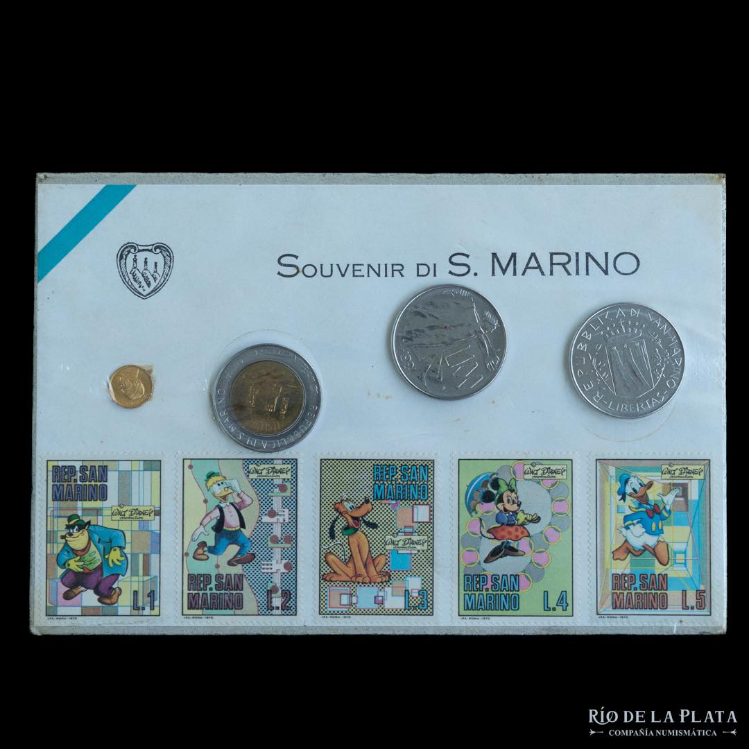 San Marino. 2 Mint Sets. 1979 y ... 