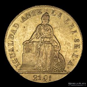 Chile. 8 Escudos 1850 ... 