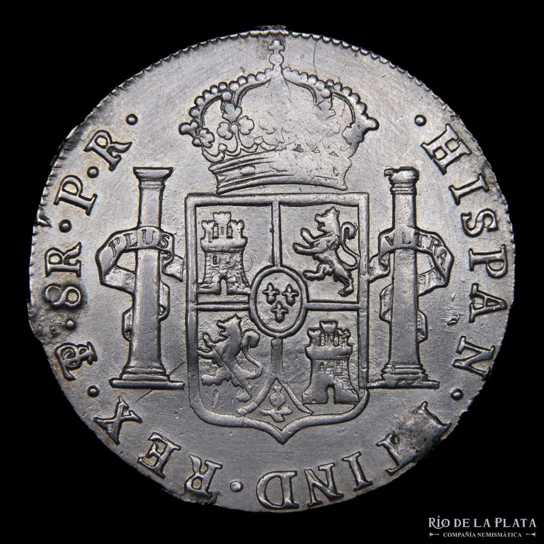 Potosí. Carlos III (1759-1789) 8 Reales ... 