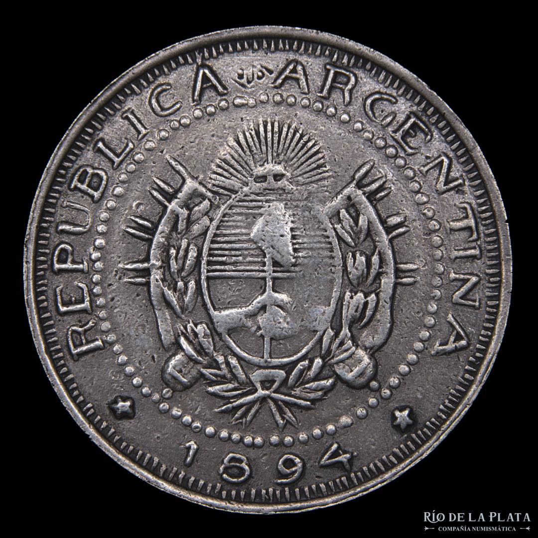 Argentina. 2 Centavos 1894. Souvenir ... 