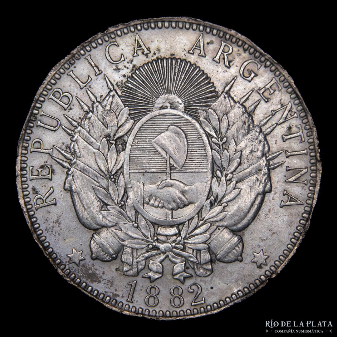 Argentina. 1 Peso 1882 ... 