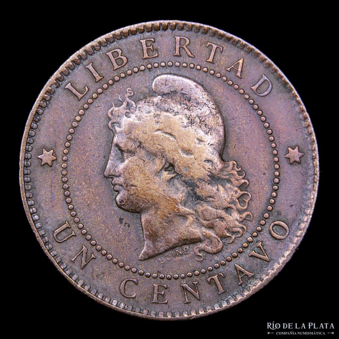 Argentina. 1 Centavo 1896. Buenos Aires ... 
