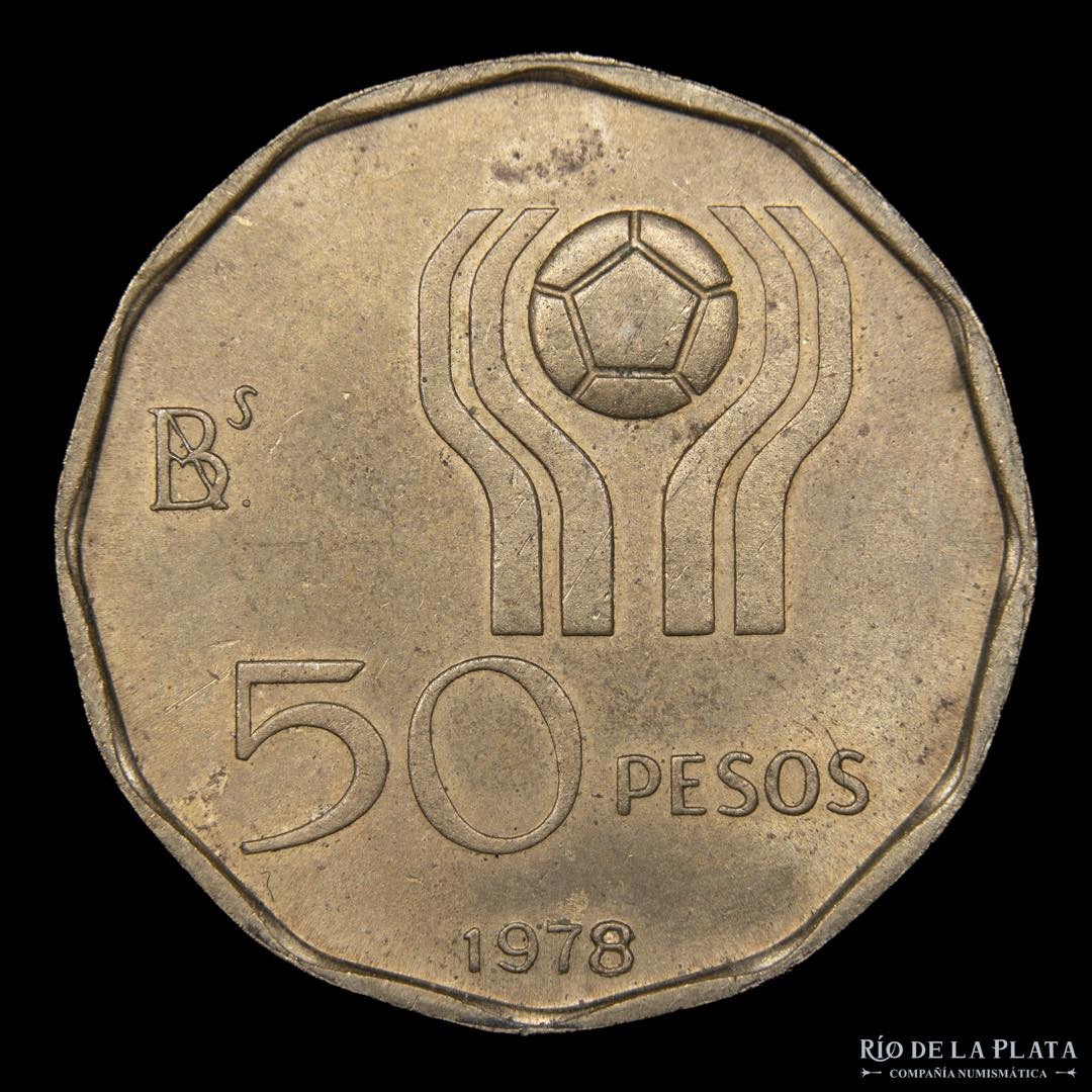 Argentina. Error. 50 Pesos 1978. Objeto ... 