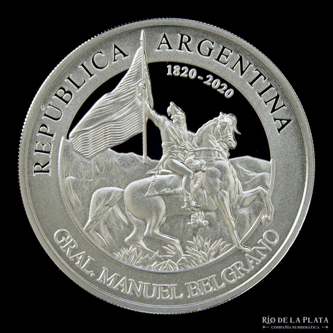 Argentina. 1 Peso 2020. Bicentenario del ... 