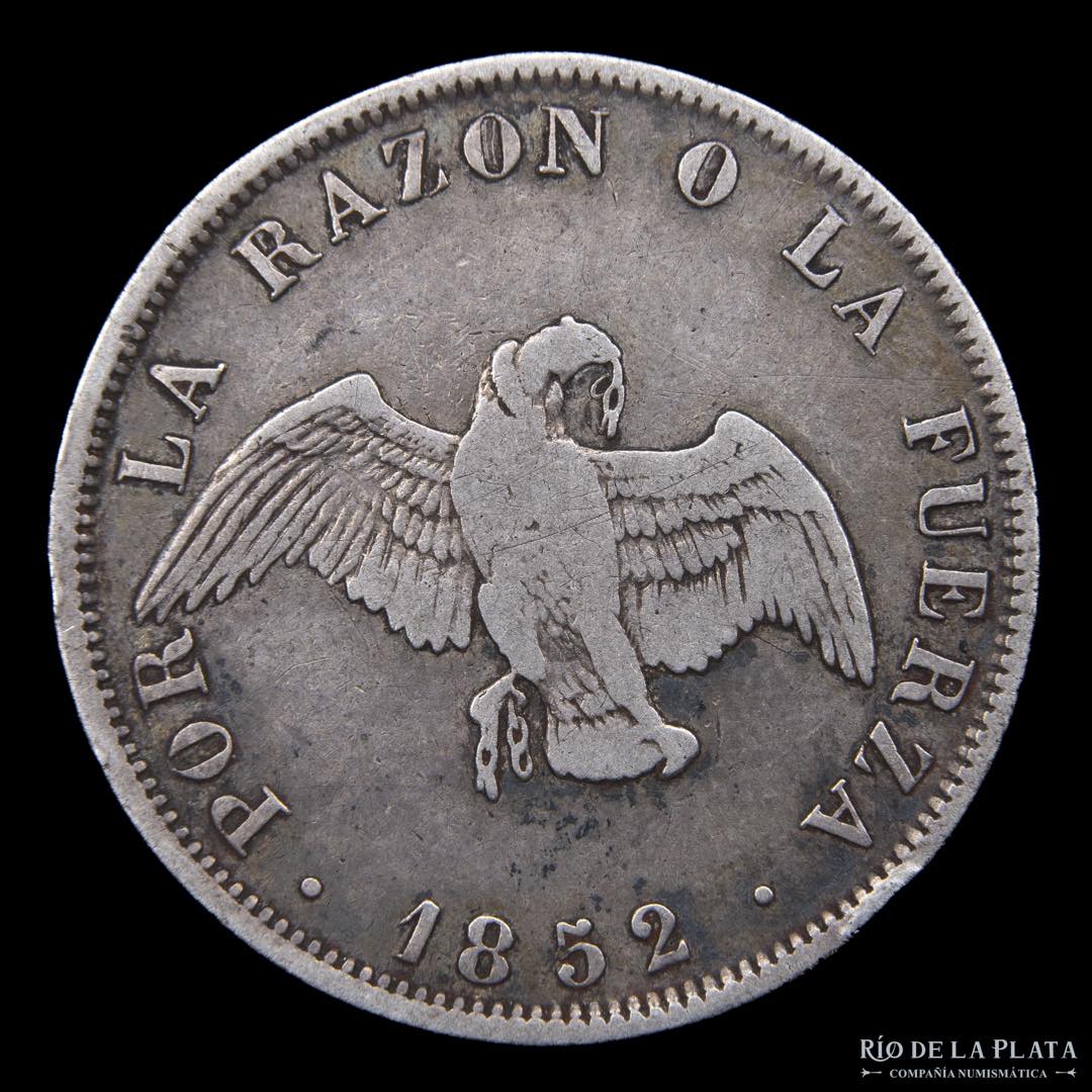 Chile. 20 Centavos 1852. ... 