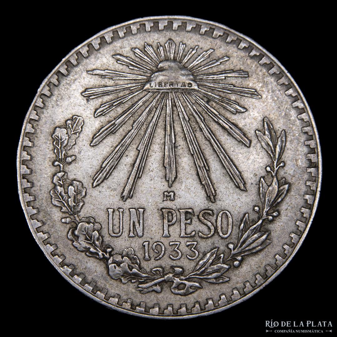 México. 1 Peso 1933. ... 