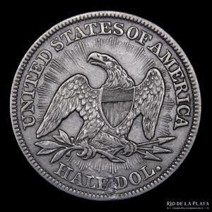 USA. Half Dollar 1853. Seated Liberty. KM ... 