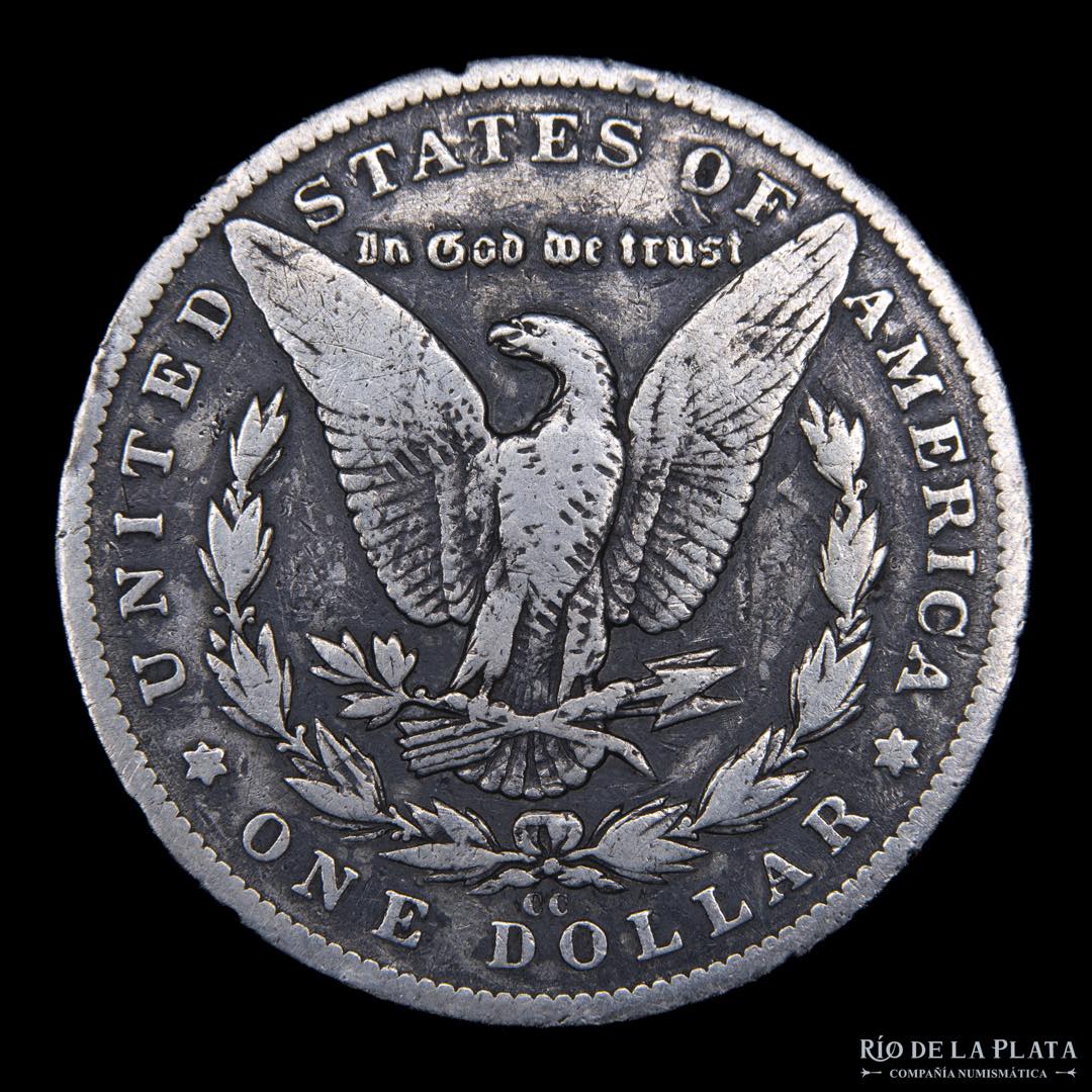 Estados Unidos. 1 Dollar Morgan 1893 CC. ... 