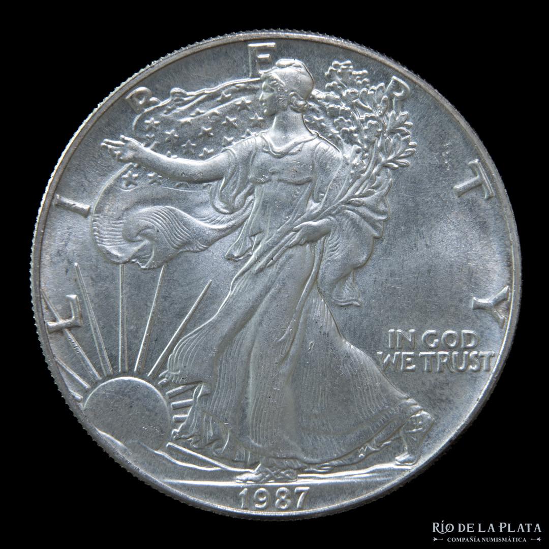 USA. 1 Dollar 1987. ... 