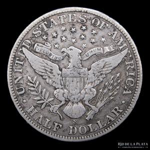Estados Unidos. 1/2 Dollar Barber 1900. ... 