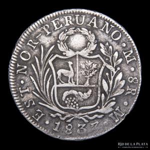 Perú. 8 Reales 1837 M. ... 