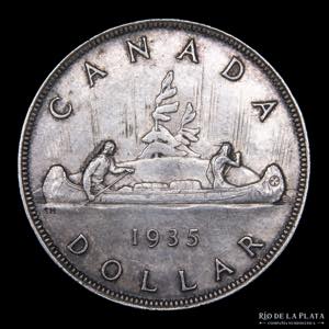Canadá. 1 Dollar 1935. ... 