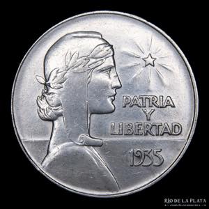 Cuba. 1 Peso ABC 1935. ... 