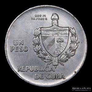 Cuba. 1 Peso ABC 1935. AG.900; 38.0mm; ... 