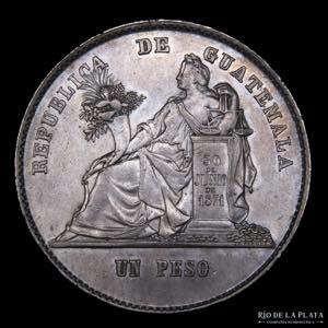 	Guatemala. 1 Peso 1872 ... 